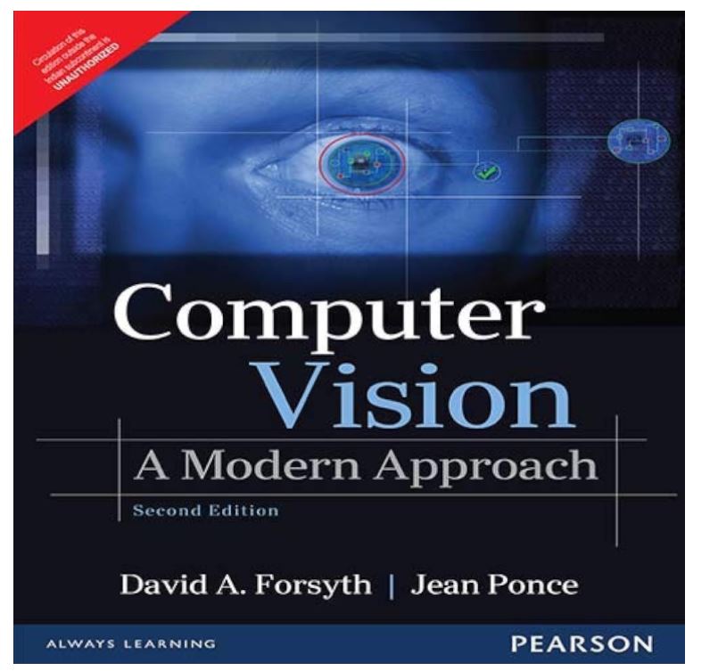 Computer Vision: A Modern Approach 2e